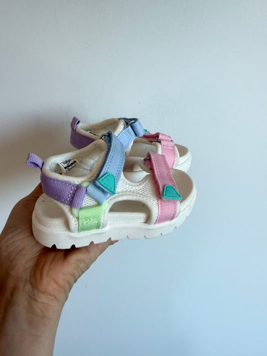 Colour-block Sandals / Size 4M Toddler