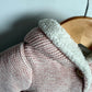 Pink Hood Fleece Sweater / 0-3m