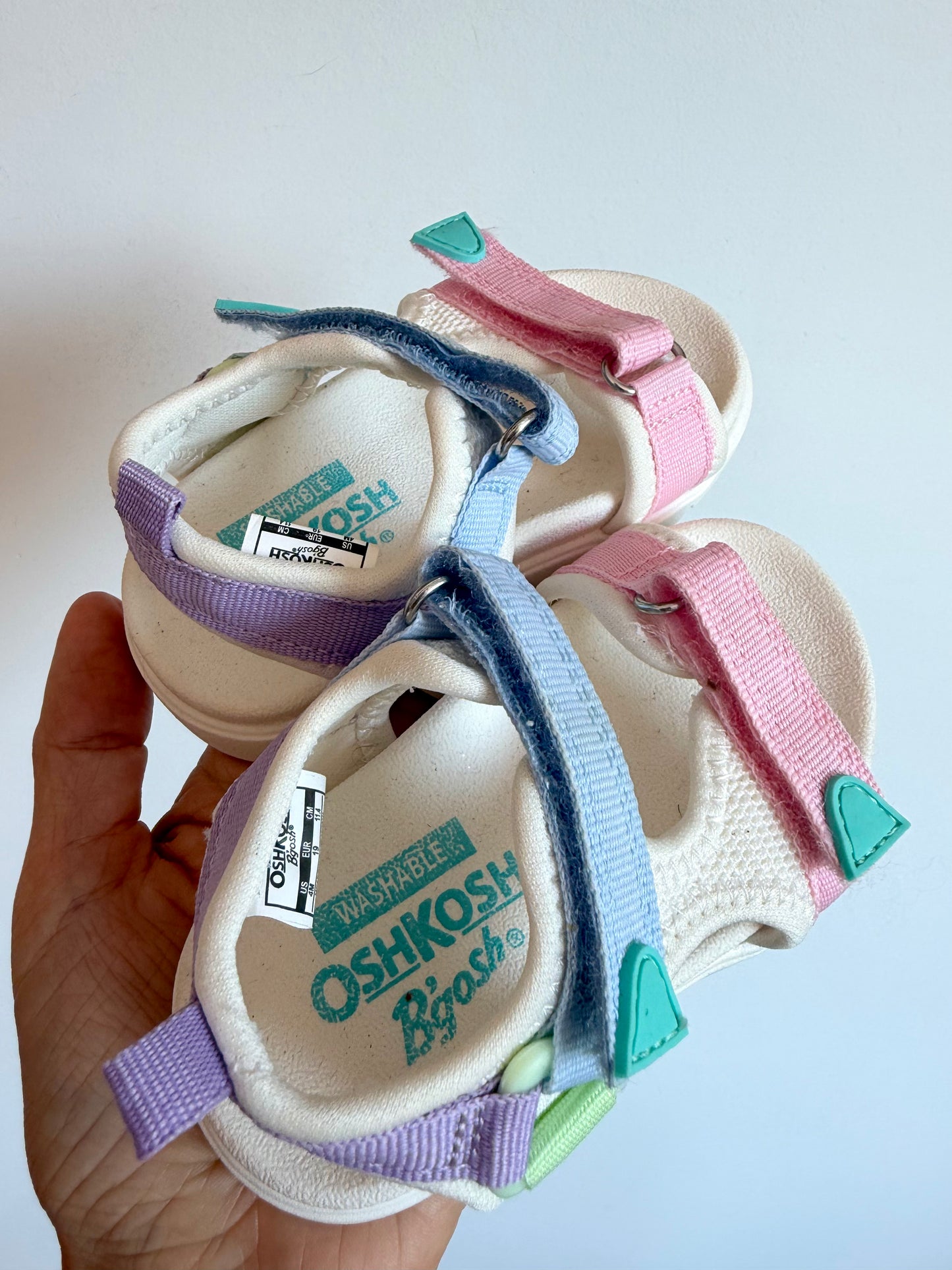 Colour-block Sandals / Size 4M Toddler