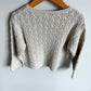 Sunflower Cable Knit Sweater / 3-4T