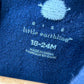 Heart Navy Long Sleeve Dress / 18-24m
