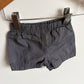 Grey Elastic Waist Shorts / 3m