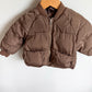 Zara Puffer Taupe Jacket / 18-24m