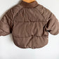 Zara Puffer Taupe Jacket / 18-24m