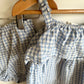 H&M Blue Checkered Tank + Shorts Set / 2-3T