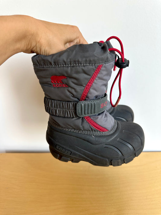 Sorel Lined Winter Boots / Size 8 Toddler