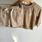 Gap Oat Crewneck + Shorts Set / 12-18m