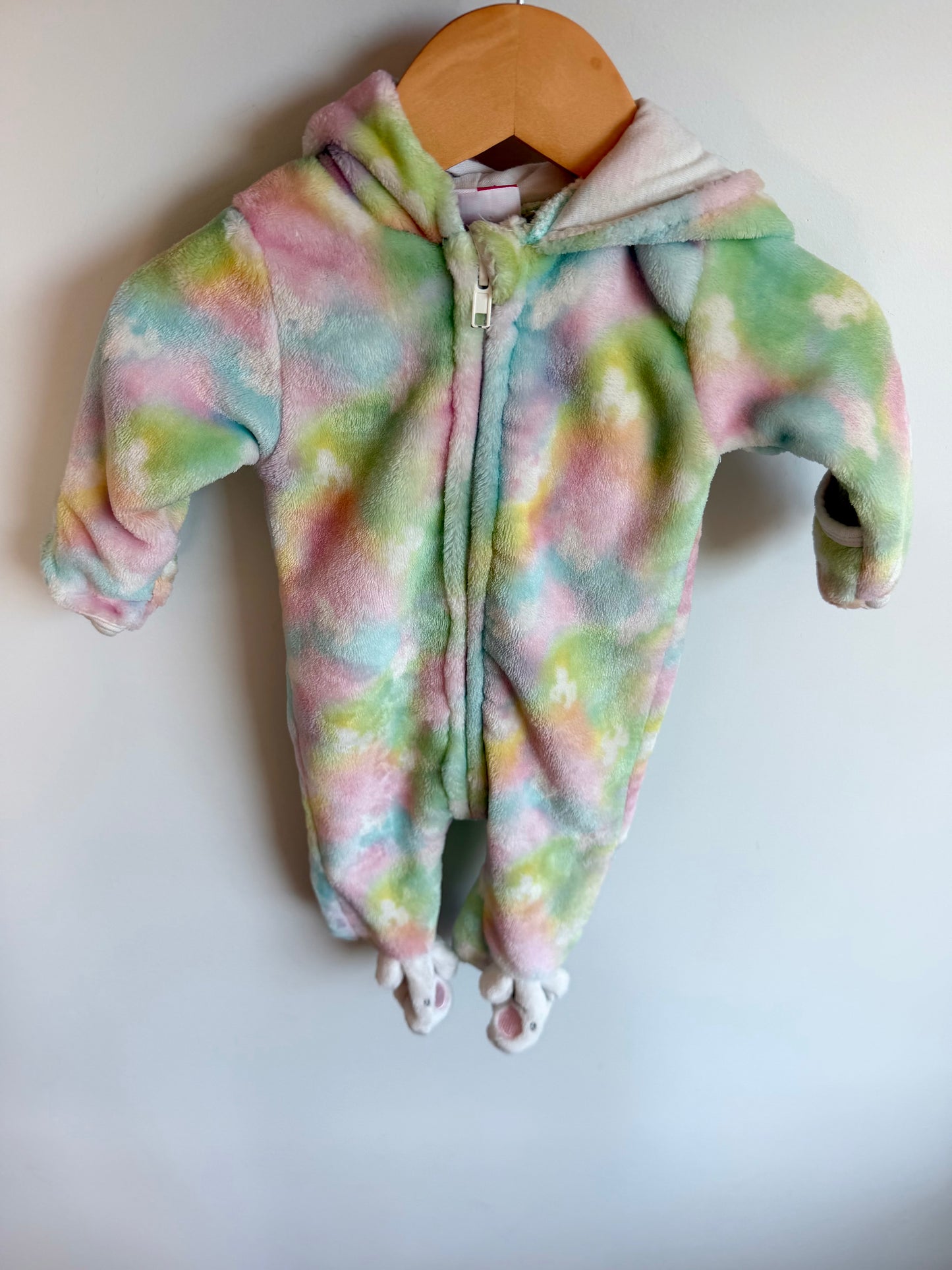 Unicorn Bunting Suit / 0-3m