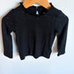 Black Sparkle Top / 12-18m