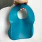 Teal Silicone Bib