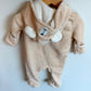 Bear Footed Bunting Suit / 0-3m