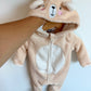 Bear Footed Bunting Suit / 0-3m