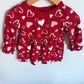 Heart Red Dress / 12-18m