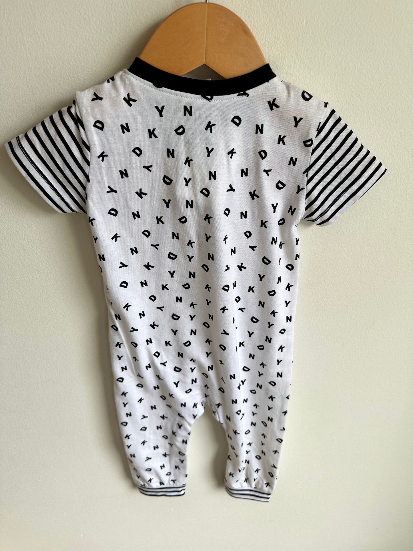 DKNY Letters Jumpsuit / 6-9m