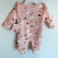 Snowman Snap Sleeper (With tags) / 0-3m