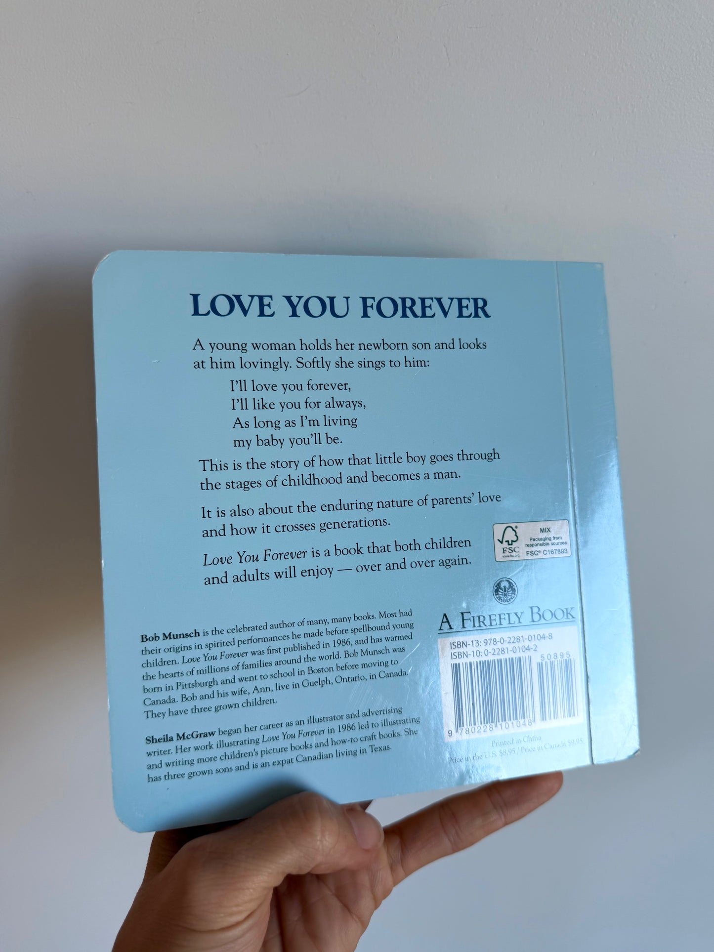 Love You Forever Board Book / 0-6 years