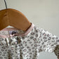 Animal Print with Pink Trim Sleeper / 0-3m