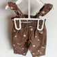 100% Cotton Brown Sand Dollar Top + Pants Set (With Tags) / 6m