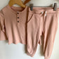 Petit Lem Ribbed Long Sleeve + Pants Set / 3T