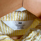 Yellow Striped Collared Top + Shorts Set / 3T