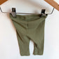 Olive Ribbed Pants / 3-6m