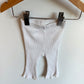 White Flared Pants / 3-6m