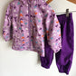 Gusti Purple Heart Jacket + Pants Set / 3T