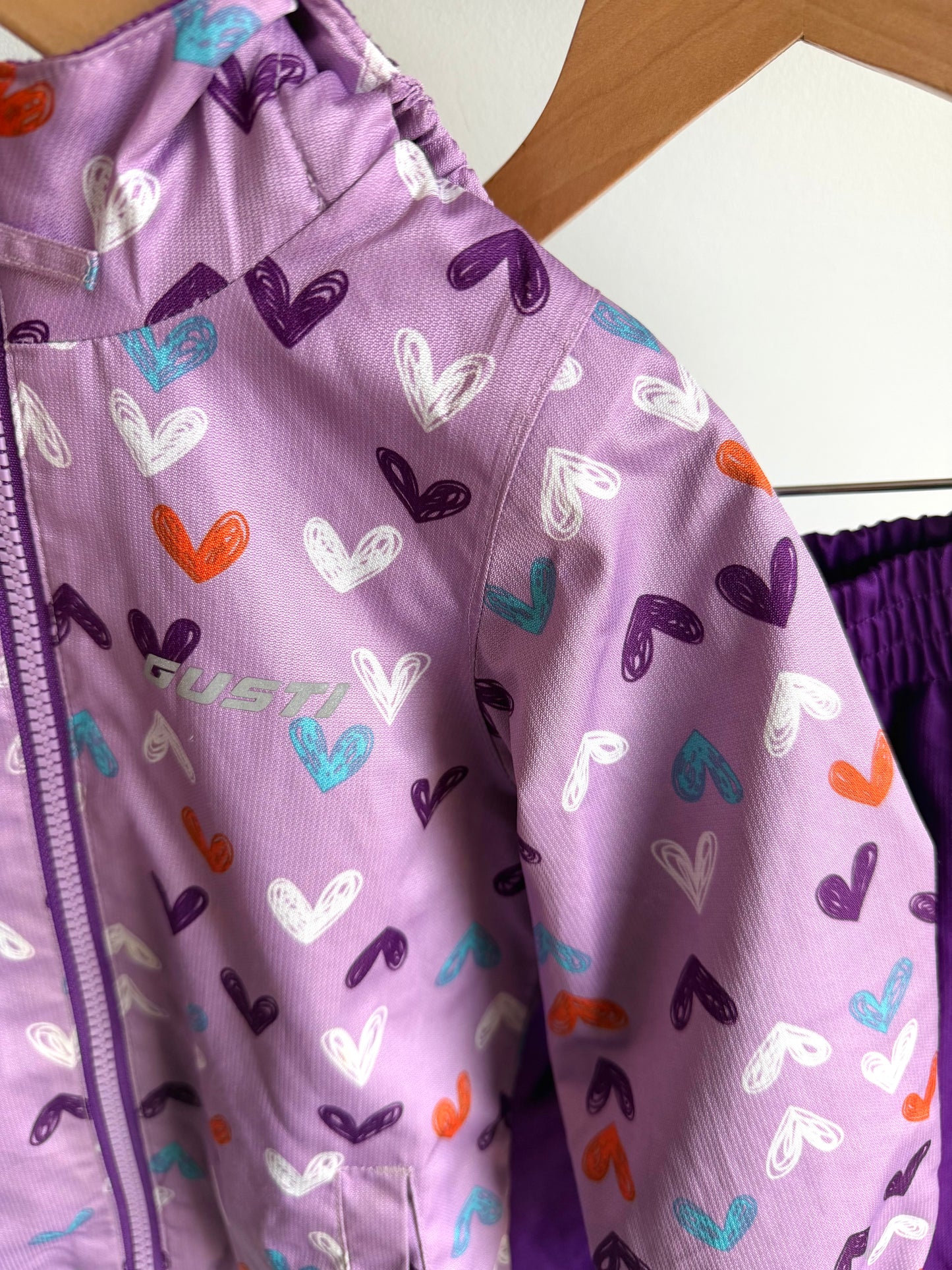 Gusti Purple Heart Jacket + Pants Set / 3T