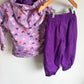 Gusti Purple Heart Jacket + Pants Set / 3T
