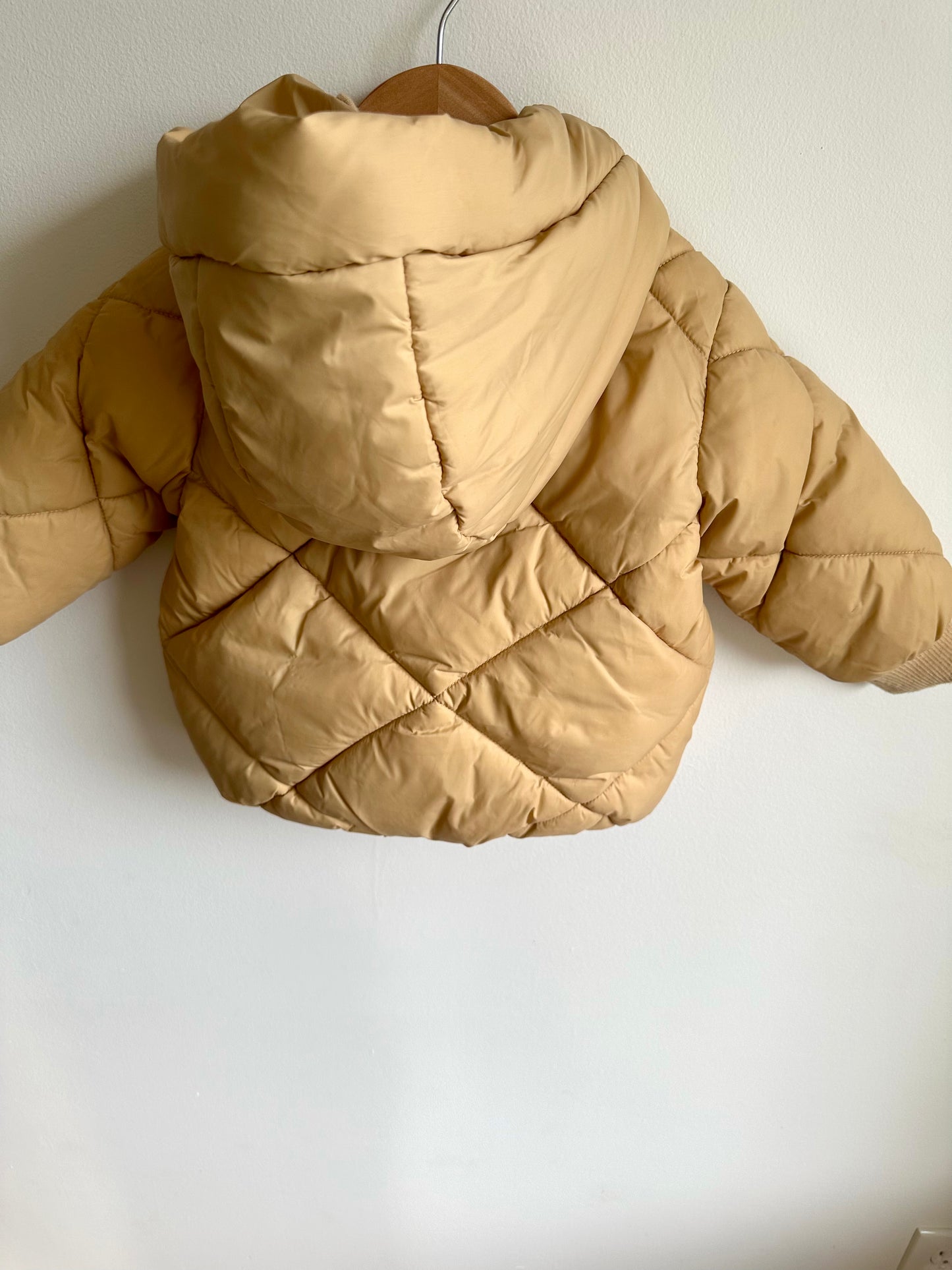 Zara Hooded Puffer Jacket / 9-12m