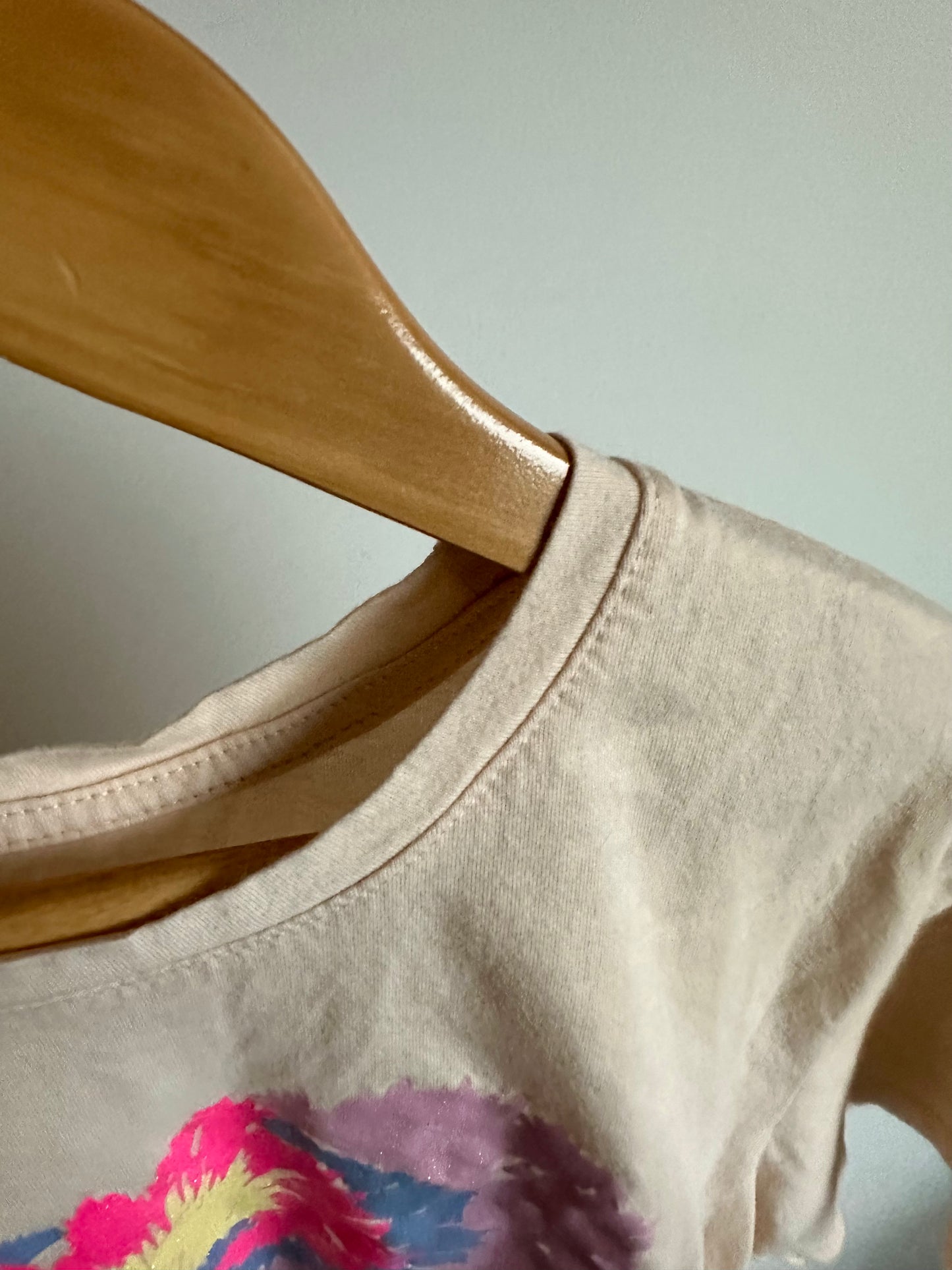 Splatter Colored Heart T-Shirt / 10-11 years