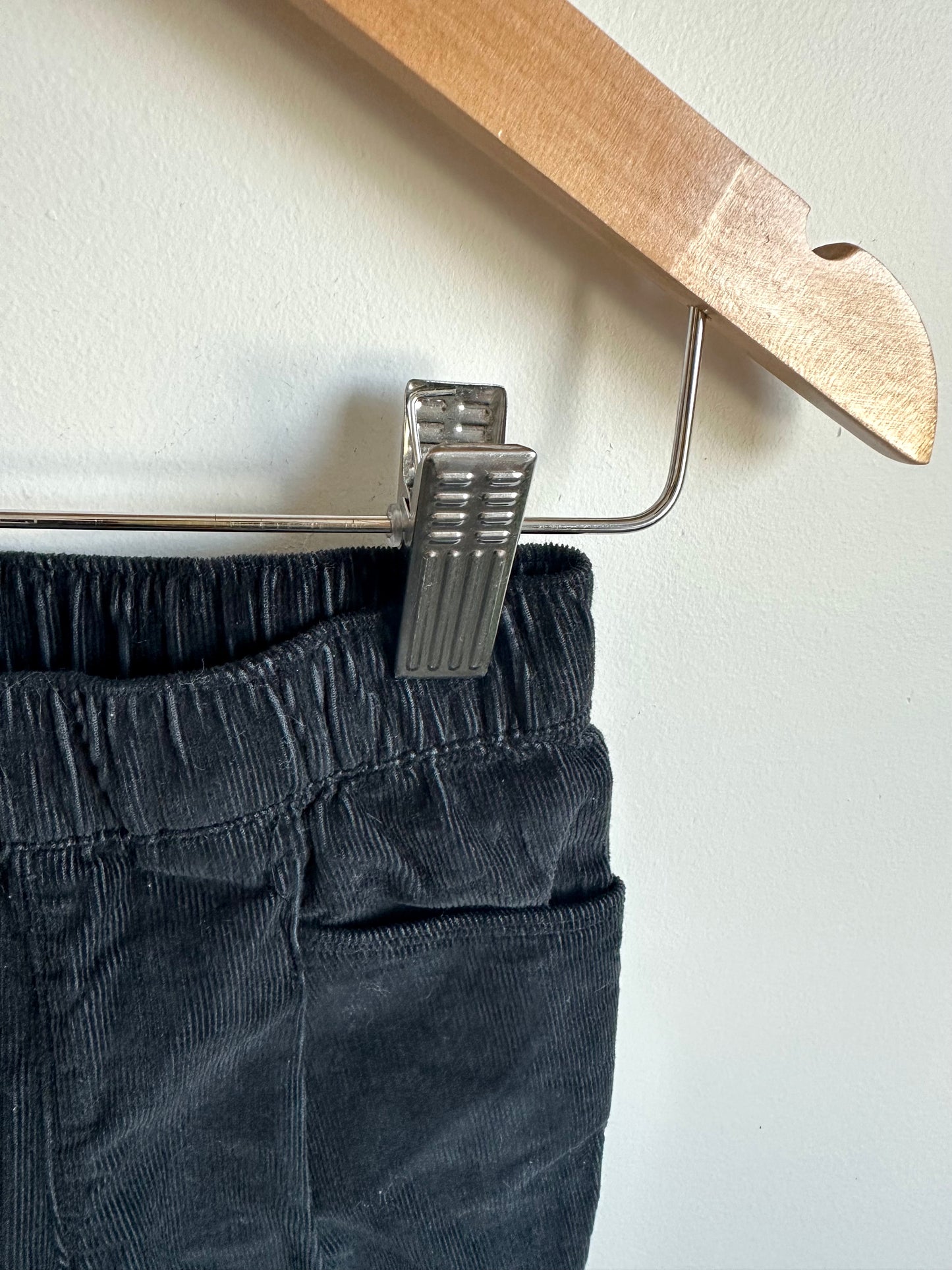 Black Corduroy Pants / 18m
