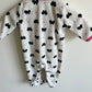 Bow Fleece Sleeper / 3m