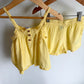 Yellow Top + Shorts Set / 2-3T