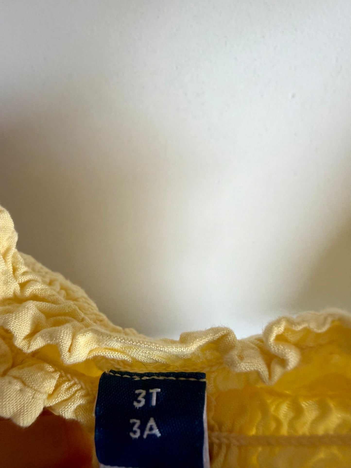 Yellow Top + Shorts Set / 2-3T