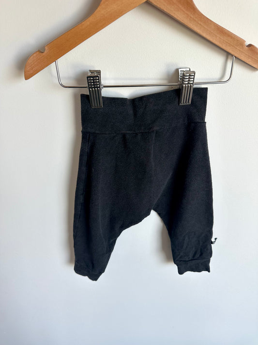 Vonbon Organic Black Pants / 12-18m