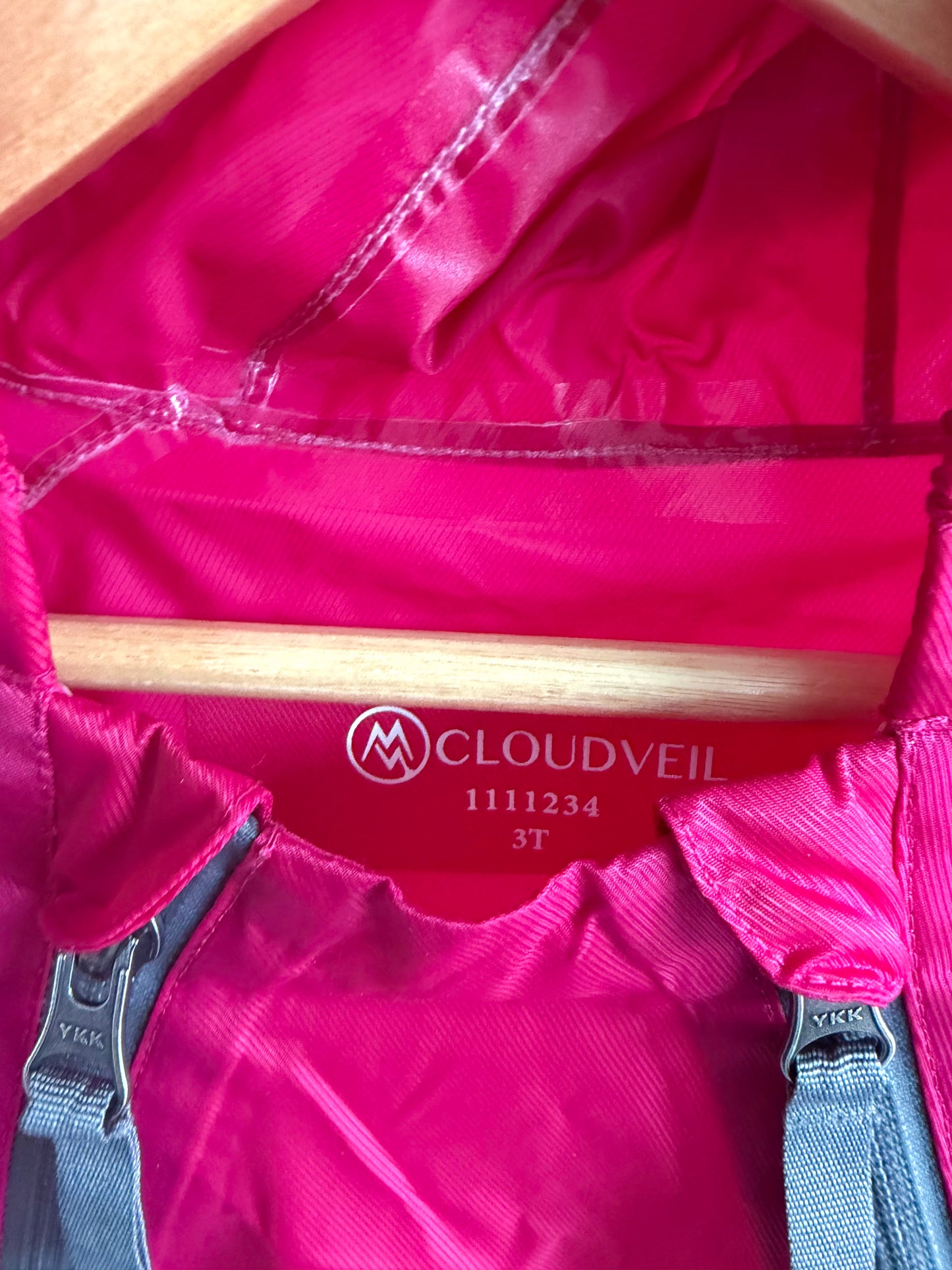 Cloudveil Fuchsia Splash Suit / 3T