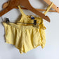 Yellow Top + Shorts Set / 2-3T