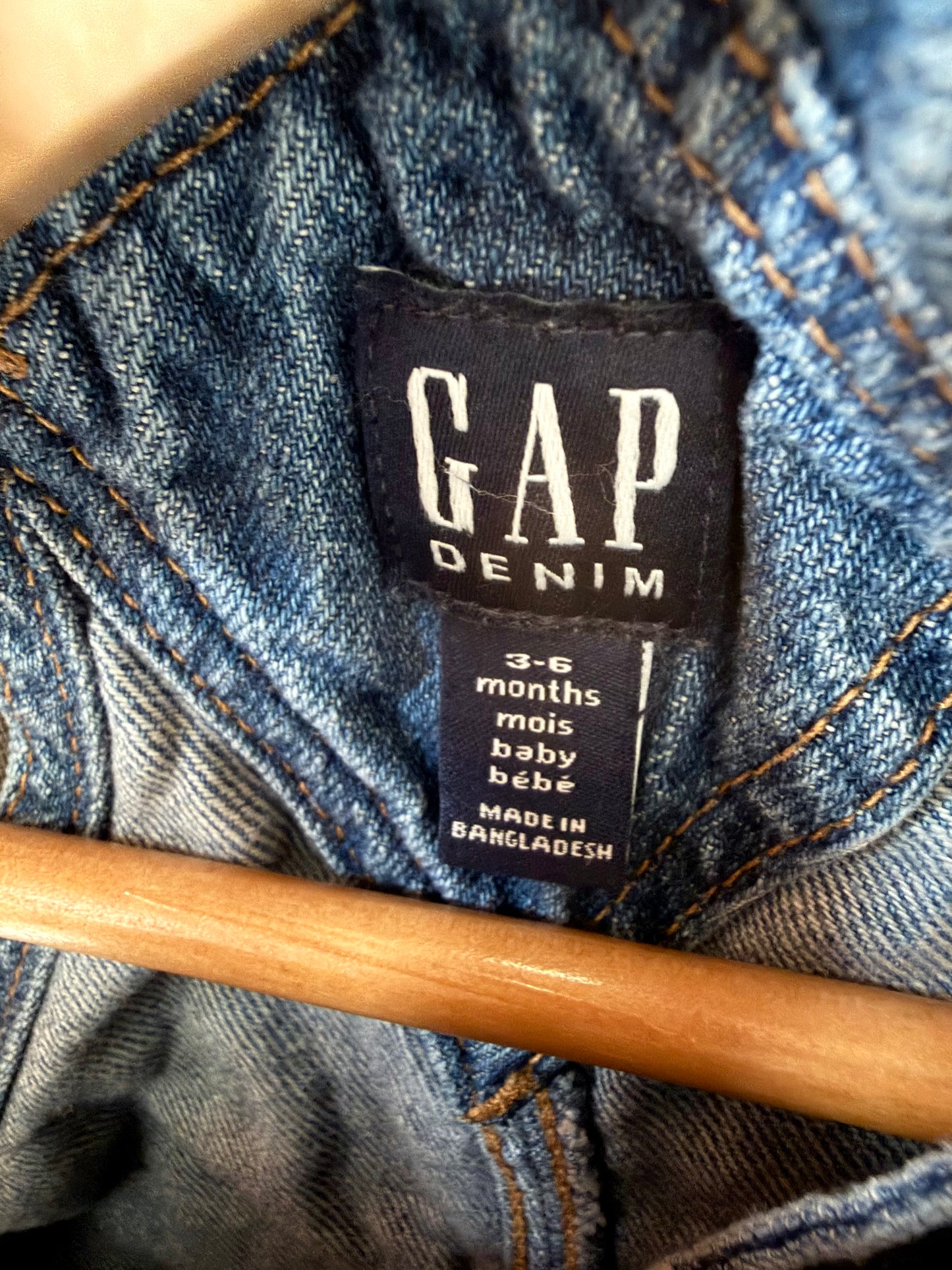 Gap Snap Bottoms Overalls / 3-6m