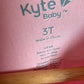 Kyte Pink Short Sleeve Romper / 3T