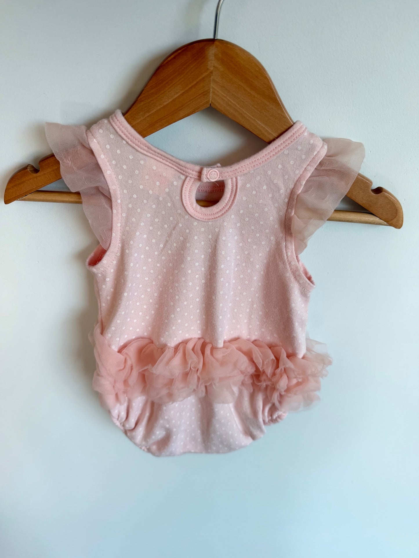 Cherry Tutu Bodysuit / 0-3m