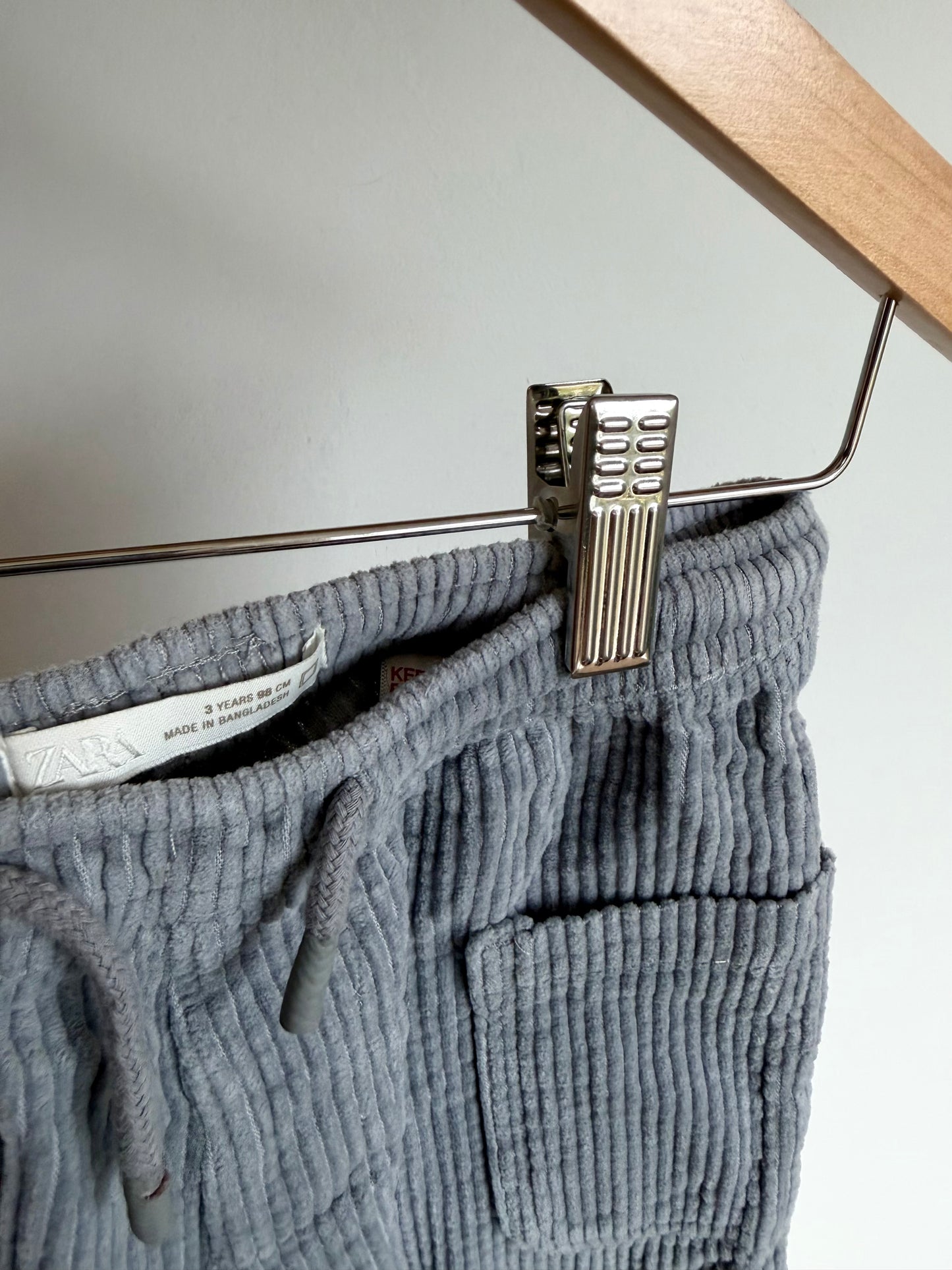Dusty Blue Corduroy Pants (PLAY) / 3T