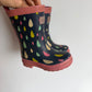 Hatley Rain Drop Boots / Size 6 toddler