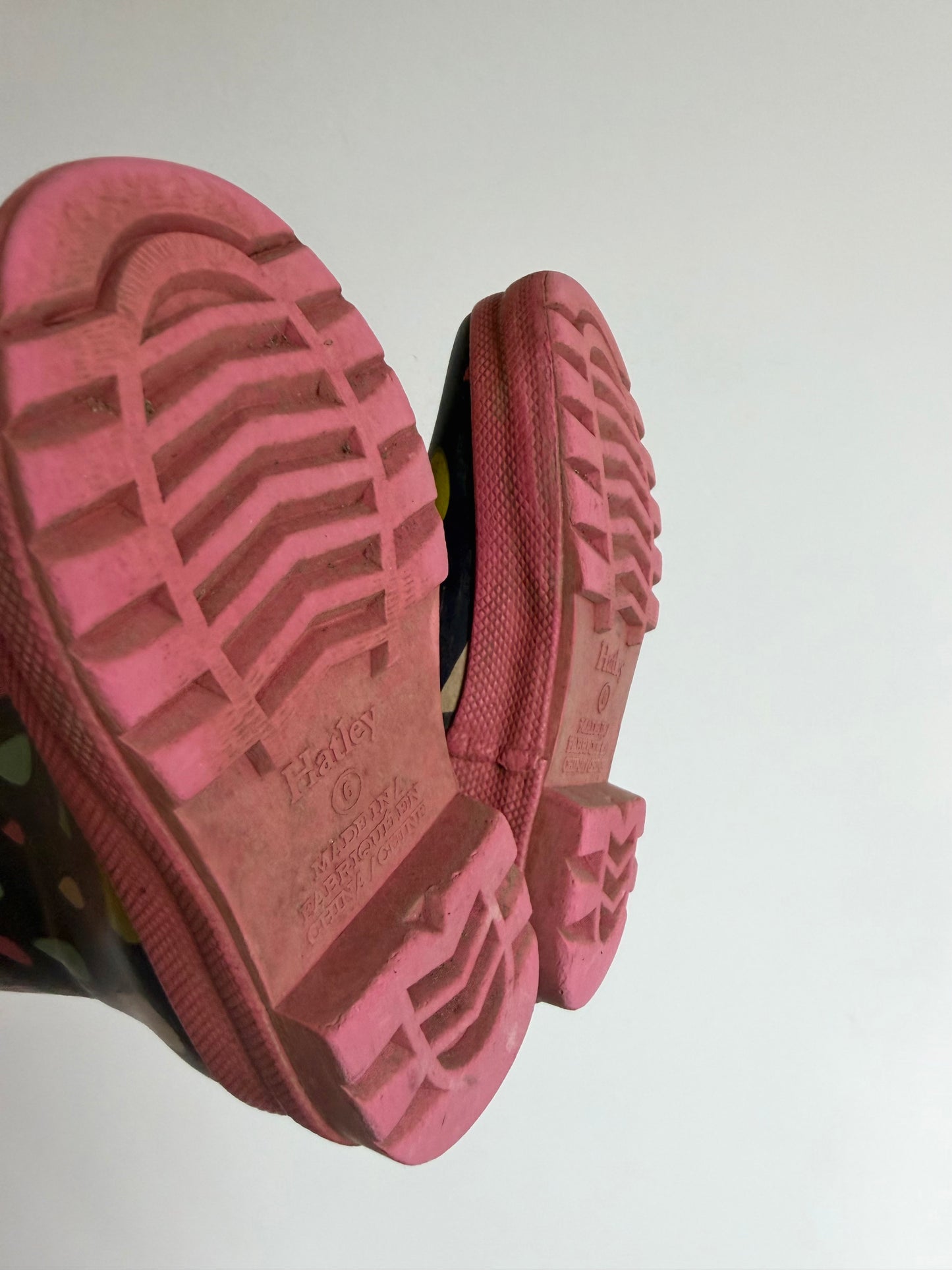 Hatley Rain Drop Boots / Size 6 toddler