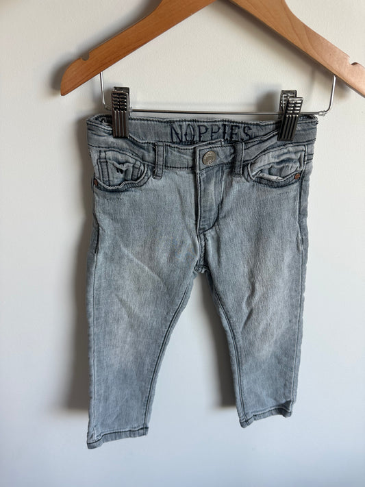 Noppies Grey Jeans (PLAY) / 18-24m