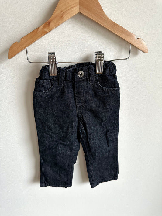 Dark Jeans with Adjustable Waist / 12m (80)