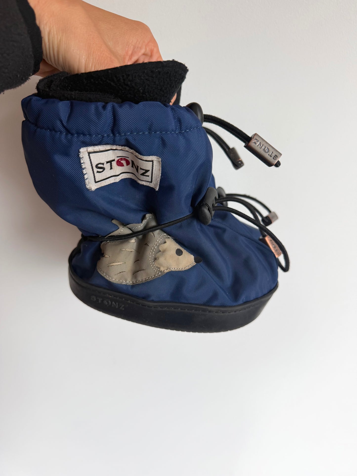 Stonz Hedgehog Blue Boots + Liner / Size 6 toddler?