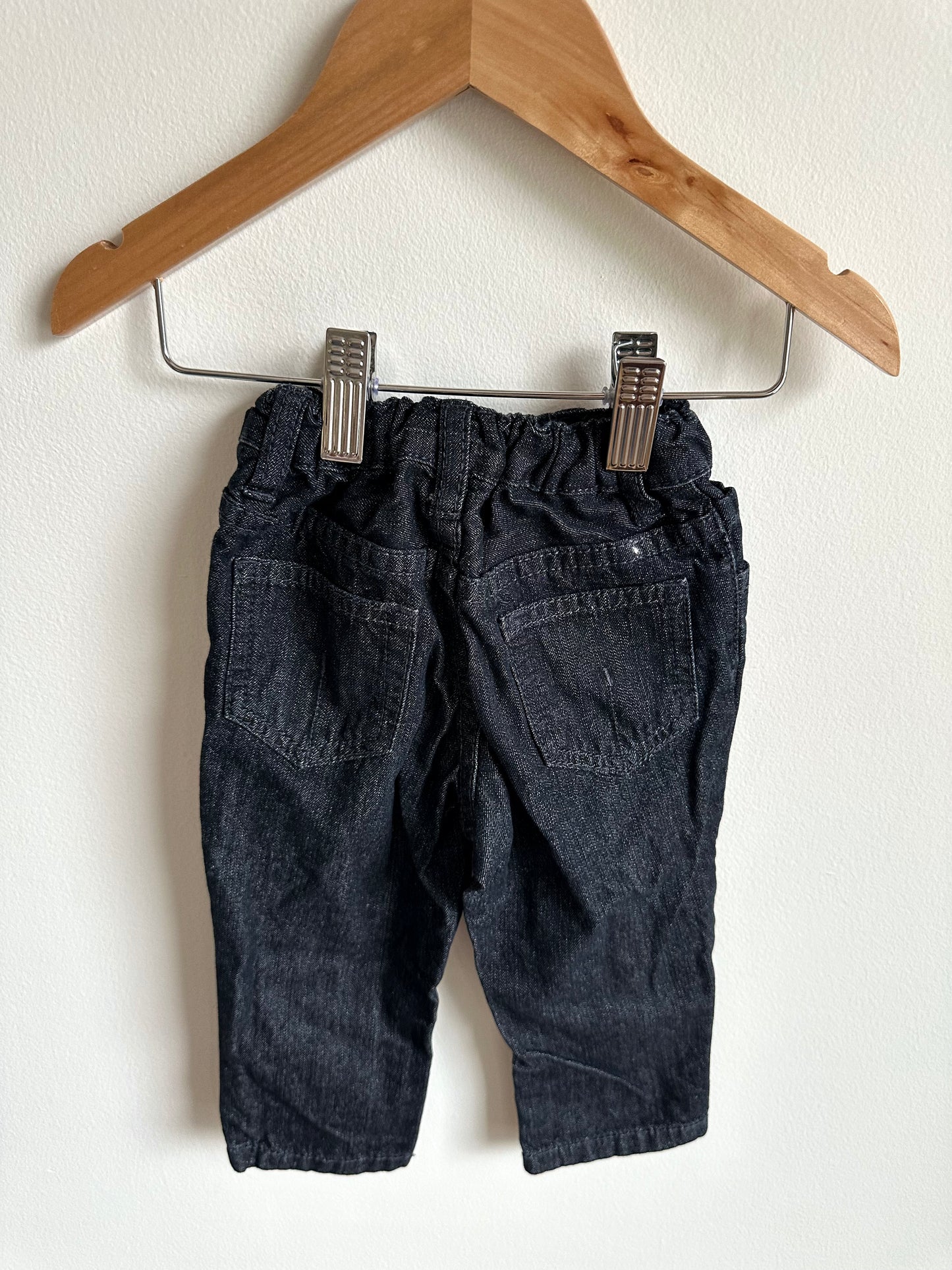 Dark Jeans with Adjustable Waist / 12m (80)