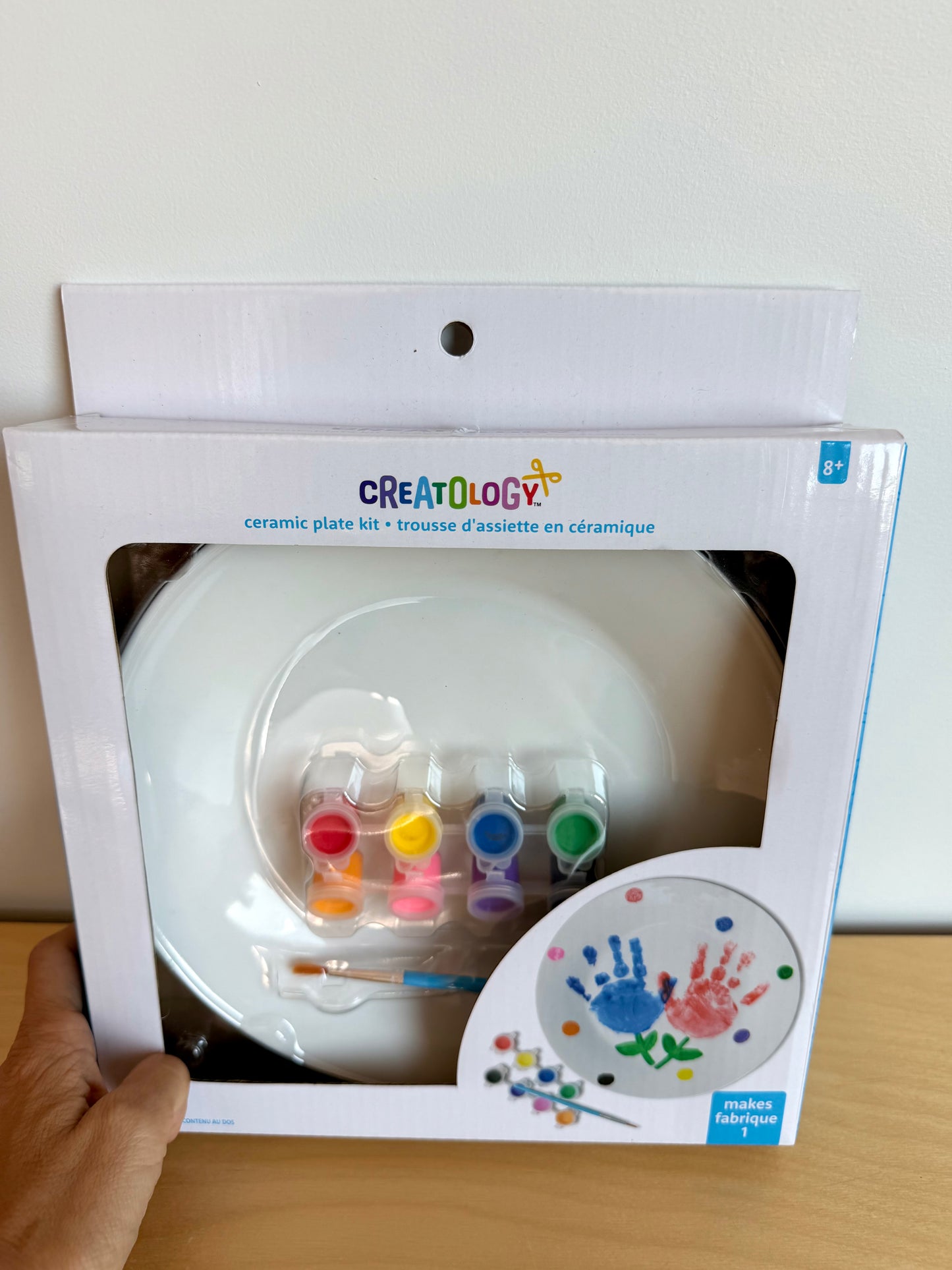 Ceramic Plate Kit Craft (With tags) (No Shipping)