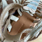 Heart Gold Strap Sandals / Size 9 Toddler
